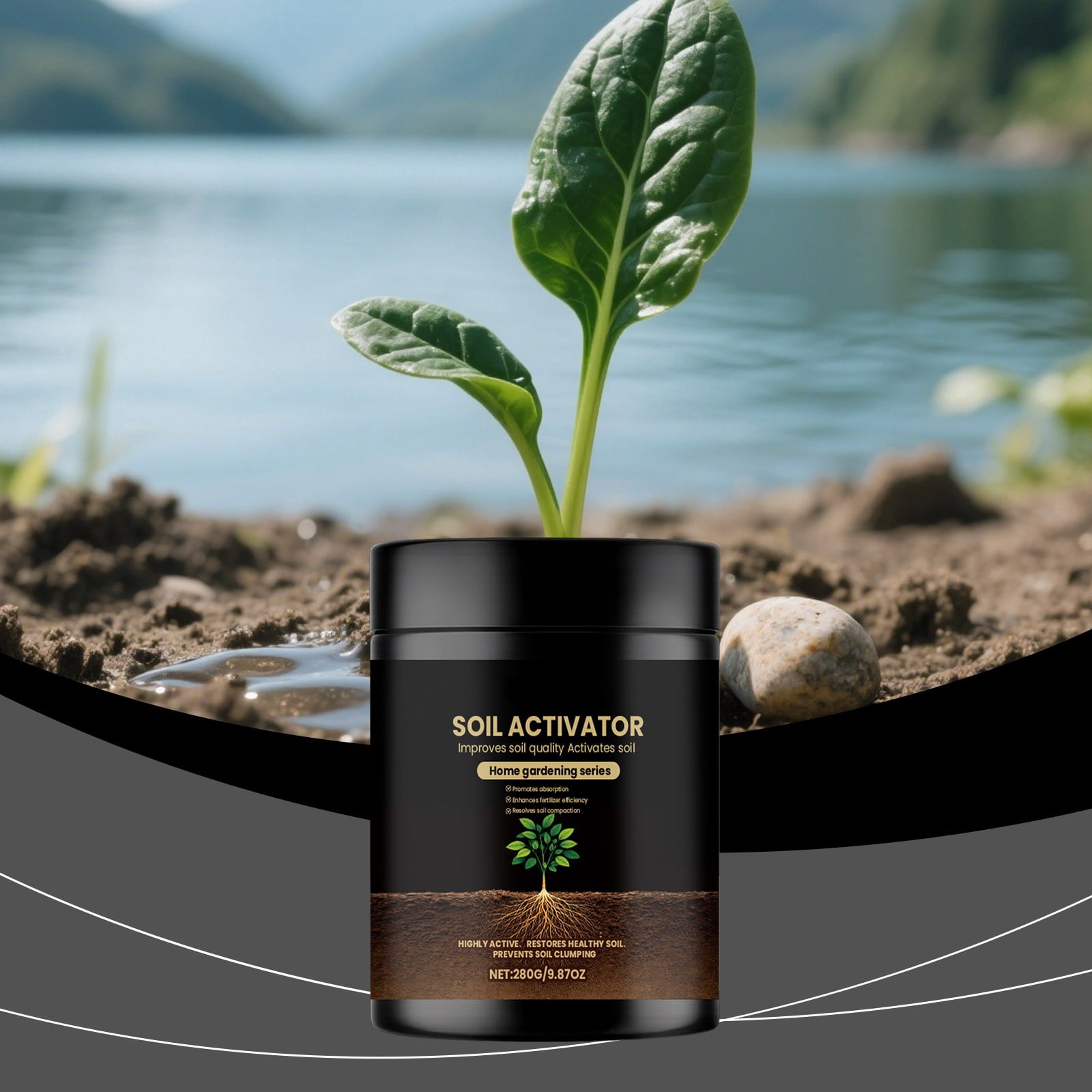 Soil Activator For Potted Plants Nutrient Supplement Formula Liquid Plant Food For Garden Home Gardening