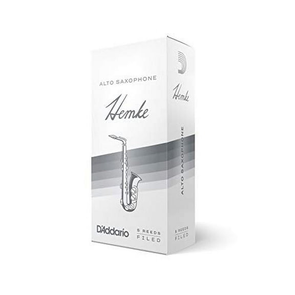 Frederick L. Hemke Alto Saxophone Reeds, Strength 2.0, 5 Pack