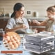 thumbnail image 5 of Tipo de cajón Caja de almacenamiento de huevos Bandeja de huevos de doble capa Contenedor Hogar Cocina (Gris) Ndcxsfigh Libre de BPA, 5 of 6