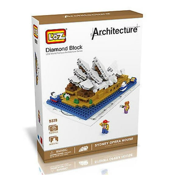 CIS Sydney Opera House Model, Micro Building Blocks Set