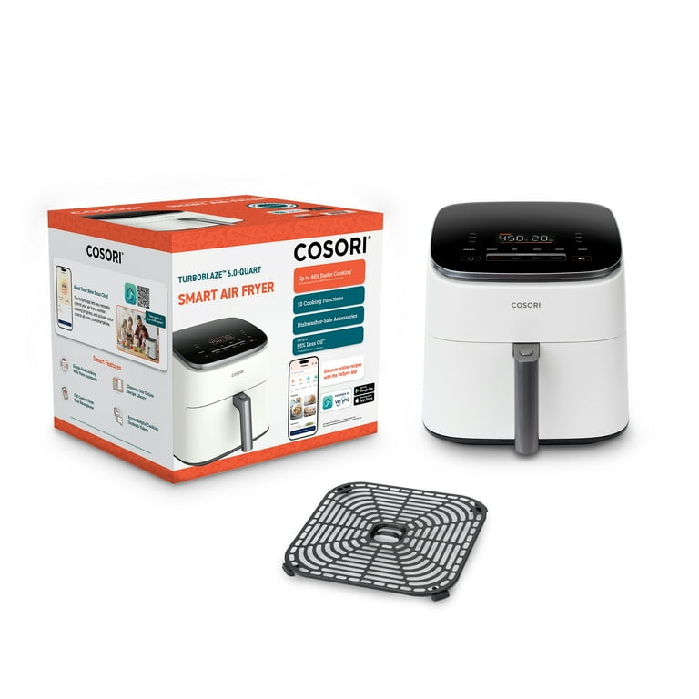 COSORI TurboBlaze Smart Air Fryer White - Walmart.com
