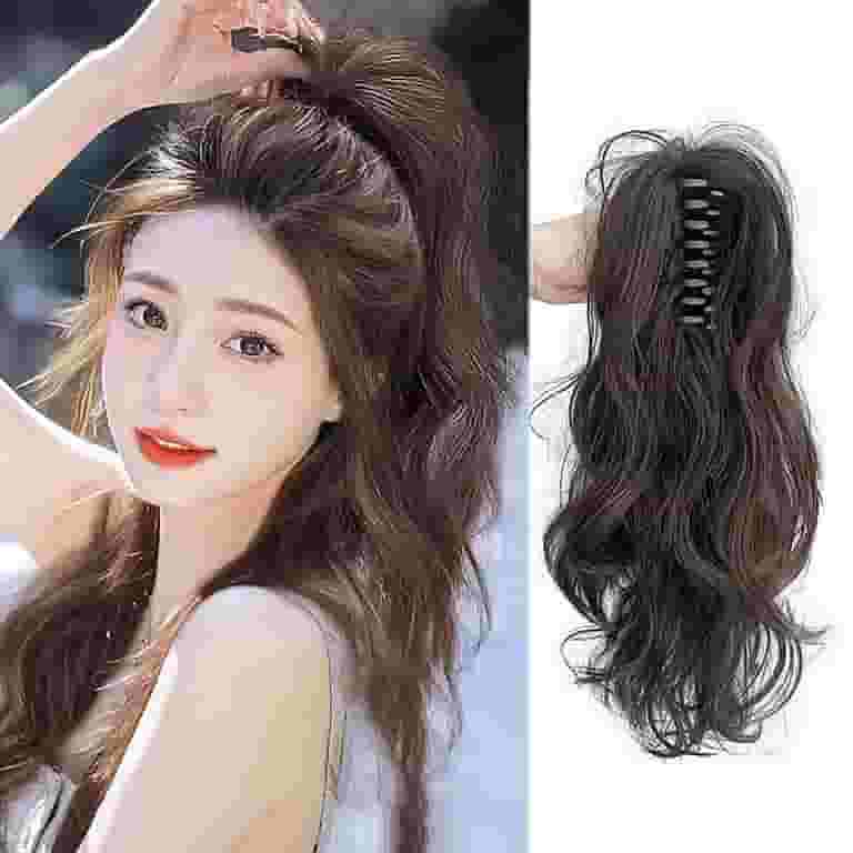 Aazon.co : Foaoit Short Ponytail Hair Extensions Claw Clip in Hair Aazon.co : Foaoit Short Ponytail Hair Extensions Claw Clip in Hair