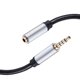 thumbnail image 2 of Cable De Extensión De Micrófono De Audio, 15 Pies, 3,5 Mm, Extensor Auxiliar Para Auriculares, Conector Jack De 4 Polos, Cable De Extensión Estéreo Macho A Hembra, Cable Trenzado Para Auriculares, Tv,, 2 of 5