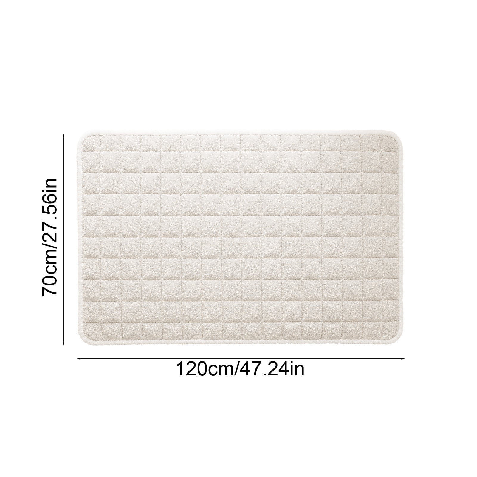 EGYMEN Thickened Plush Sofa Cushion, Soft Velvet Seat Pad for Living Room, Non-Slide Sofa Protector, Multi-functional Decorative Cushion