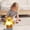 Yellow, variant on Wovilon Magical Multicolor Luminous Bear - Soft Polyester Fiber, Easy-Press Color Change, Comforting Night Light, Ideal Gift for Boys & Girls