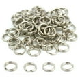 thumbnail image 2 of 300 Nickel Split Ring Parts Bracelets Fishing Lures 6mm, 2 of 2