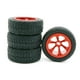 thumbnail image 3 of 4 neumáticos y llantas de goma para coche RC resistentes al desgaste para Wltoys K969 K979 a escala 1:28 rojo, 3 of 9