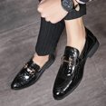 thumbnail image 3 of Zapatos de gran tamaño con punta puntiaguda para hombre 45 46 47 48 Versión coreana de los Abanopi Cuero, 3 of 6