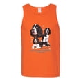 thumbnail image 2 of If It's Not an English Springer Spaniel It's Just a Dog Gift | Mens Dog Lover Graphic Tank Top, Orange, Medium, 2 of 3