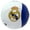 White, variant on Official Licensed Real Madrid Blue Soccer Ball, Size 5