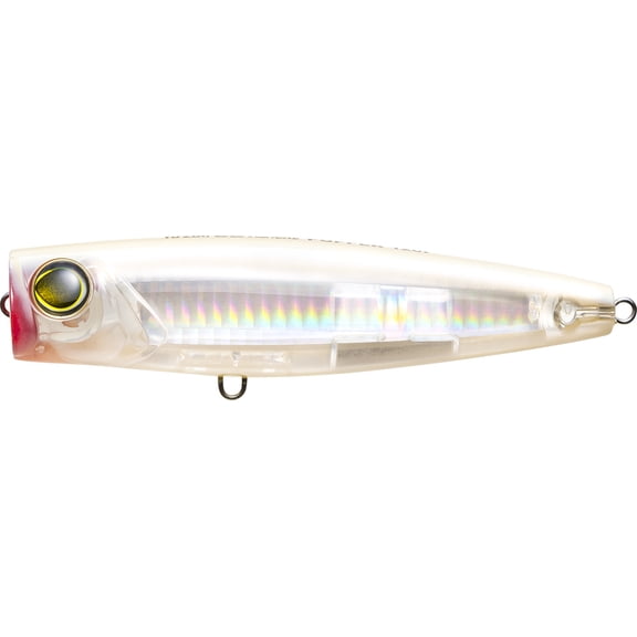 Yo-Zuri 3D Inshore Popper Bone Silver 4.75" Fishing Lure