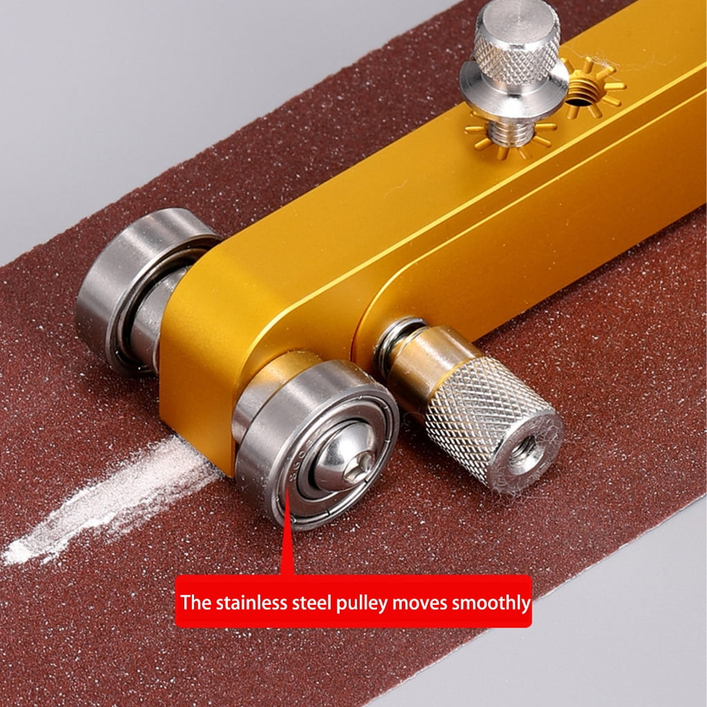 Professional Guitar Nut Slotting Tool Aluminum Alloy For Precise Bridge Adjust