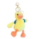 thumbnail image 1 of Llavero de pato de peluche con gafas de 14 cm, amarillo para amantes de los animales, 1 of 2
