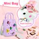 thumbnail image 4 of Bolsa Tote de Goma Oudizz Mini EVA Impermeable para Niñas y Mujeres, 4 of 7