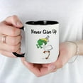 thumbnail image 5 of CafePress - Never Give Up Stork And Frog Mug - 11 oz Ceramic Mug - Novelty Coffee Tea Cup, 5 of 6