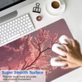 thumbnail image 4 of Cherry Blossom&nbsp;pad Mousewaterproofwashable&nbsp;for Office Home Work GamingmousepadsRubber Base Mousepad with Stitched Edges 31.5x11.8inches, 4 of 7