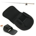 thumbnail image 4 of Sac à Moulinet, Housse de Protection Noire avec Roue de Pêche Imperméable pour Lancer d'Appât Gauche/droite, 4 of 8
