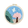 thumbnail image 3 of GUOOL Sewing DIY Beginner Adults Kids Latch Hook Tree, 3 of 9