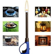 Elite Brands USA Long Lighters Pack, 5 Pack of Butane Refillable Fire Lighters, Ideal as Multipurpose Utility Lighters BBQ Lighters Grill Lighters Kitchen Lighters