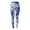Dark Blue, variant on Pants For Women Trendy Pilates Workout Running Yoga Leggings Running Print Tummy Control Yoga Booty Yoga Dark Yoga Leopard Yoga With Pocket Womens Pants