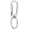 thumbnail image 1 of Hebilla de llave de mosquetón de liberación rápida de aleación - Accesorio de escalada al aire libre (Plata), 1 of 9