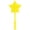 Yellow, variant on 3D Printed Star Magic Tap-to-Pay Wand, Fluorescent Yellow NFC Contactless Credit Card Holder, 14in Fairy Wand Credit Card Holder for Easy Checkout, Novelty Magic Payment Wand for Makeup Organizers