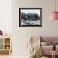 thumbnail image 3 of Historic Framed Print, Ruins of old boat landing" Compte De Tallyrand Villa", 17-7/8" x 21-7/8", 3 of 9