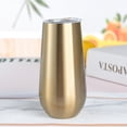 thumbnail image 3 of Yuarrent Copas de cóctel de doble capa, estructura firme, vaso de vino de flauta de champán Type2 NO2, 3 of 6