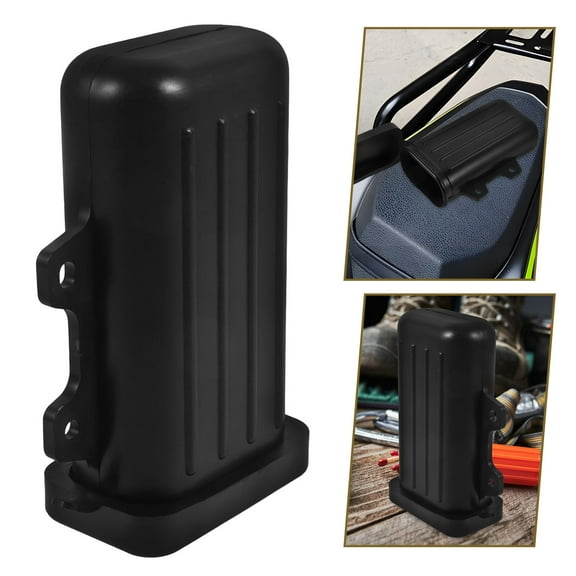 KAJNBN 1Pack Tool Container for Motorcycle Dolly - Side Stand Type and Storage Black 6.29X3.54X2.36In