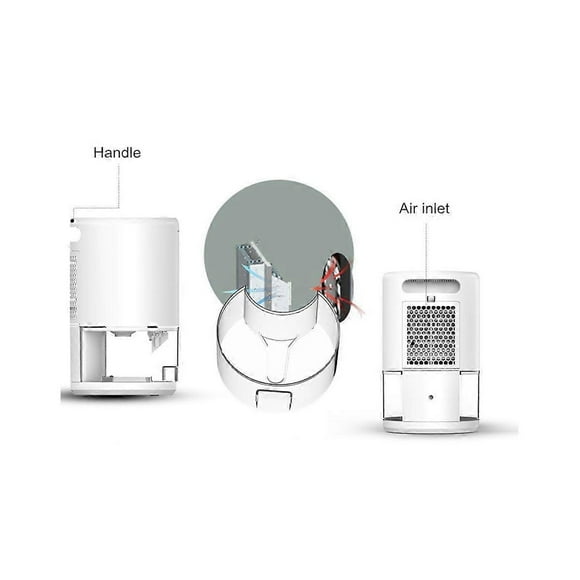 Dehumidifier Household Bedroom Dryer Small Silent Dehumidifier Basement Dehumidifier Mute Switch US