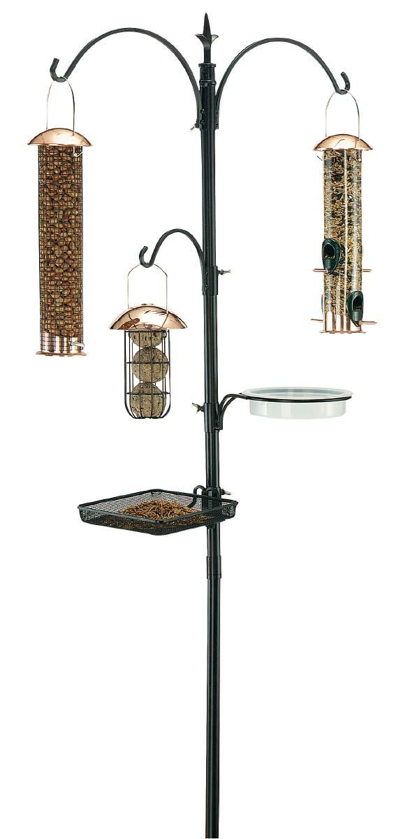 Gardman BA01131 Premium Bird Feeding Station Kit, 21" Wide x 90" High