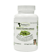 Moringa Powder Capsules by Juka's Organic Co. (100% Authentic, Organic, Non GMO, Zero Additives. Rich in Antioxidants & Amino Acids, Indigenous to Africa) Vegan Capsules 120-500mg