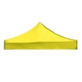 thumbnail image 1 of Cubierta superior para cenador exterior, carpa de jardín, toldo de repuesto para exteriores Amarillo, 1 of 8