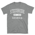 thumbnail image 1 of Stockbridge Georgia Classic Established Men's Cotton T-Shirt, 1 of 1