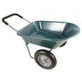 thumbnail image 2 of Platform Dollies wheel barrow Two wheeled trolley for green garden 15 inch pneumatic wheel WB1001GN,Utility Hand Trucks, 2 of 19
