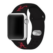 Alabama Crimson Tide 42-44mm Apple Watch Logo Silicone Sport Band