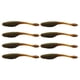 thumbnail image 4 of 8 señuelos de pesca suaves Wiggle Worm para lubina, salmón y trucha. Aceituna, 4 of 9