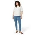 thumbnail image 5 of No nonsense Women's Classic Indigo Denim Legging, Light Denim, Small, 5 of 5
