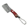 thumbnail image 3 of EDHITNR Mini Pocket Knife Keychain, Forged Vanadium Alloy Steel Portable Keychain Knife, Multipurpose Mini Chef Knife for Fruit Cutting Camping Outdoor EDC Accessory, 3 of 4