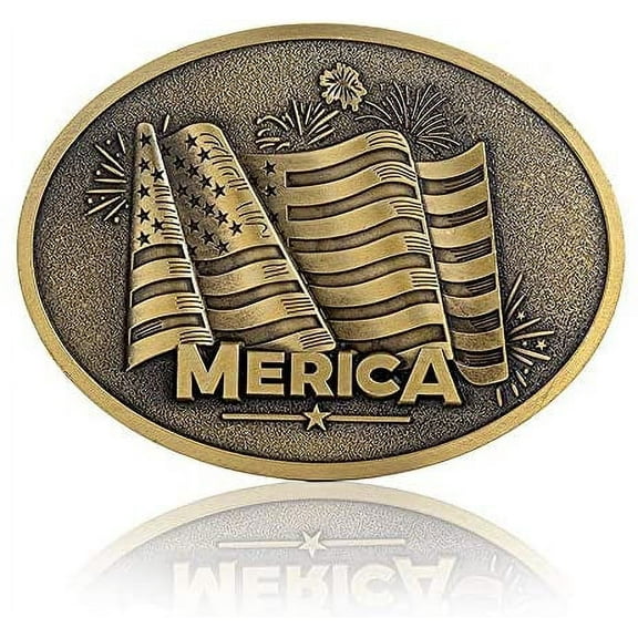 KDG Vintage Celtic Knot Cowboy Belt Buckle (Bronze)