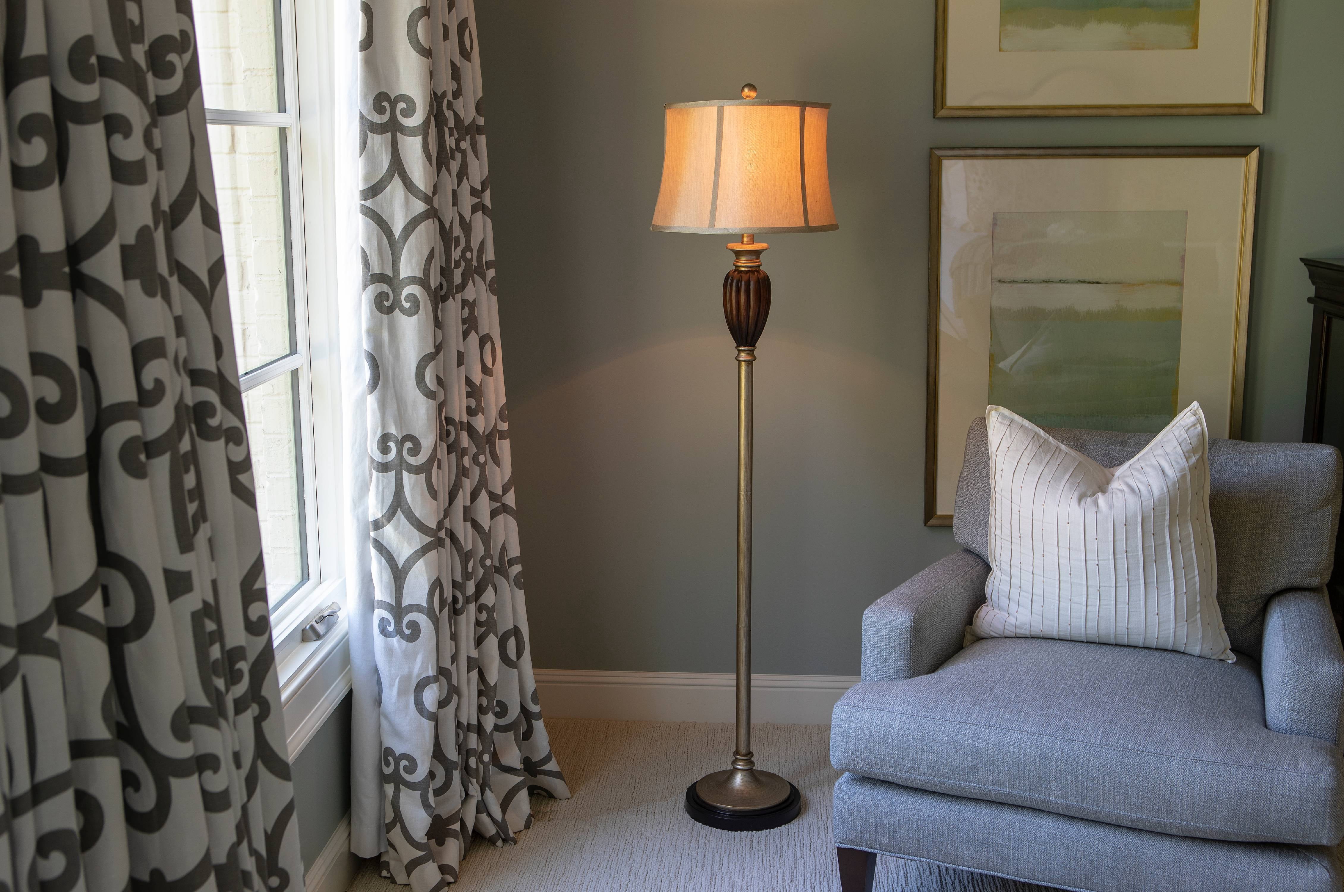 66.5" Fowler Multi Finish Transitional Floor Lamp