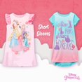 thumbnail image 4 of Camisón Disney Princess para niñas, paquete de 3, RULE 2, 8, 4 of 7