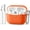 Orange, variant on Comvin for AirPods Pro 3 Case, Soft Silicone Cover for Apple Airpods Pro 3rd Generation (2025), with Cleaner Kit