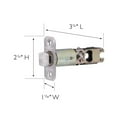 thumbnail image 5 of Design House Pro Passage 2-Way Adjustable Door Round Corner Latch, 5 of 11