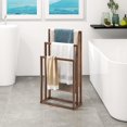 thumbnail image 1 of Towel Rack for Bathroom Storage Freestanding Towel Bar Stand Hand Towel Holder Ladder Drying Rack Bathroom Organizers Accessories for Bath Storage & Hand Towels, 1 of 5