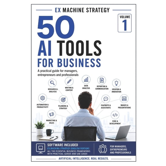 Artificial Intelligence for Business: 50 Practical AI Applications to Boost Productivity and Competitive Advantage, (Paperback)