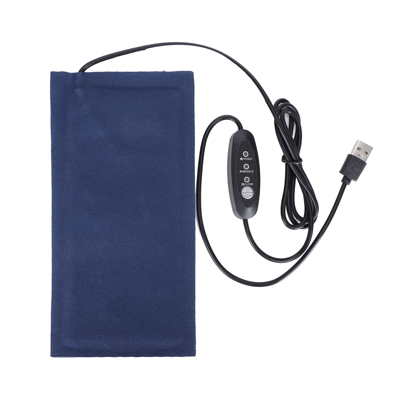 NFTIGB USB Powered Reptile Pet Heating Mat, Adjustable Temperature Under Tank Keep Warm Pad for Terrarium, Small (9.84 x 4.72 inches / 25 x 12 cm)