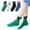 Green, variant on Luvior Boys Girls Socks Cotton Sport School Funny Crew Children Toddler Socks 4 Pairs Funny Gifts For Kids