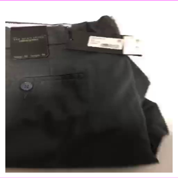 The Men's Store at Bloomingdale's Straight Fit Soft Brushed Pants 33X34/Ashphalt