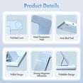 thumbnail image 6 of Portable Charger 15W Wireless Charger,3in1 Charging Station Compatible with iPhone 17 16 15 14 13 12 11 Pro Max Plus XS XR X 8,for iWatch 9 8 7 6 5 4 3 2 SE,for AirPods 3 2 Pro 2,Blue, 6 of 10